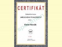 Certifikát Základního kurzu